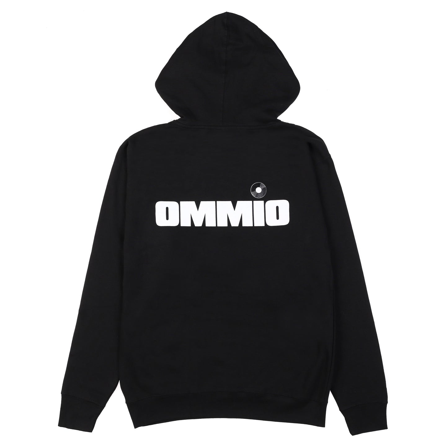 OMMIO LOGO HOODIE // BLACK