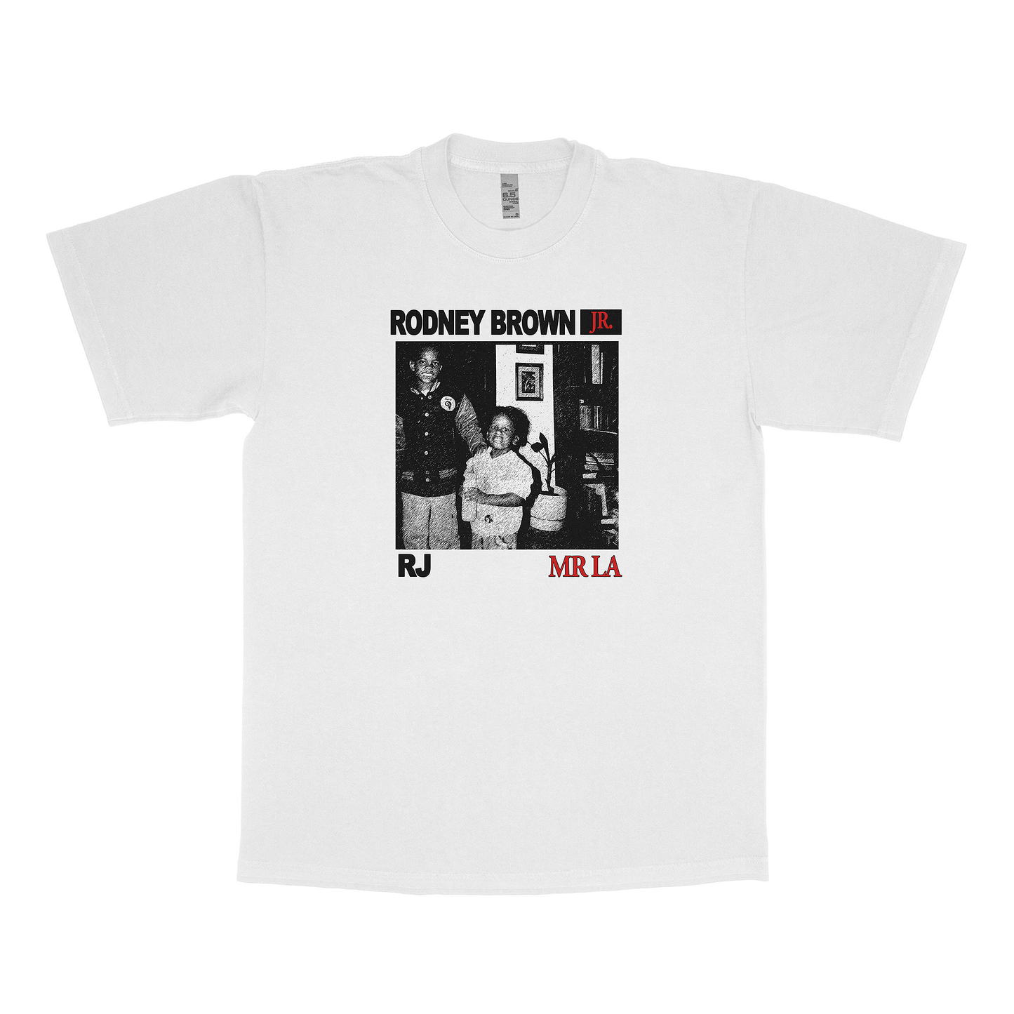 RODNEY BROWN JR. ALBUM COVER TEE (VERSE) // WHITE