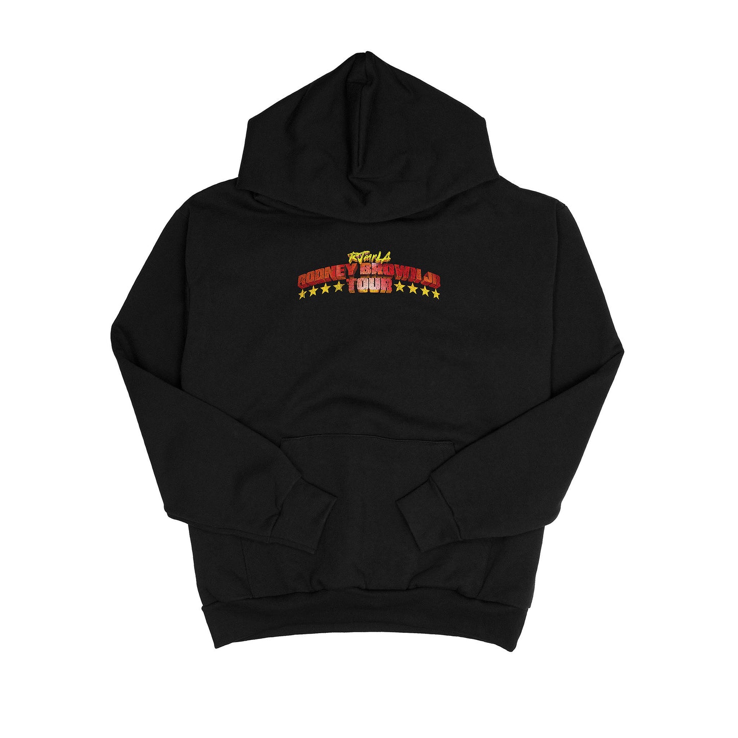 RODNEY BROWN JR. TOUR HOODIE (TOUR NAME) // BLACK