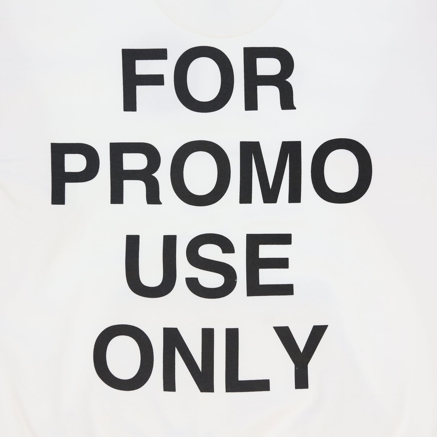 FOR PROMO USE ONLY HOODY // WHITE