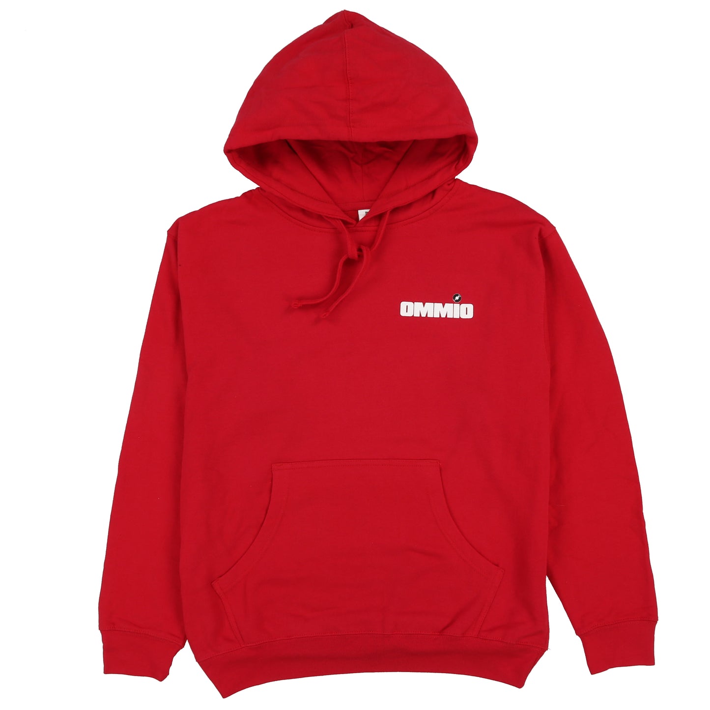 OMMIO LOGO HOODIE // RED