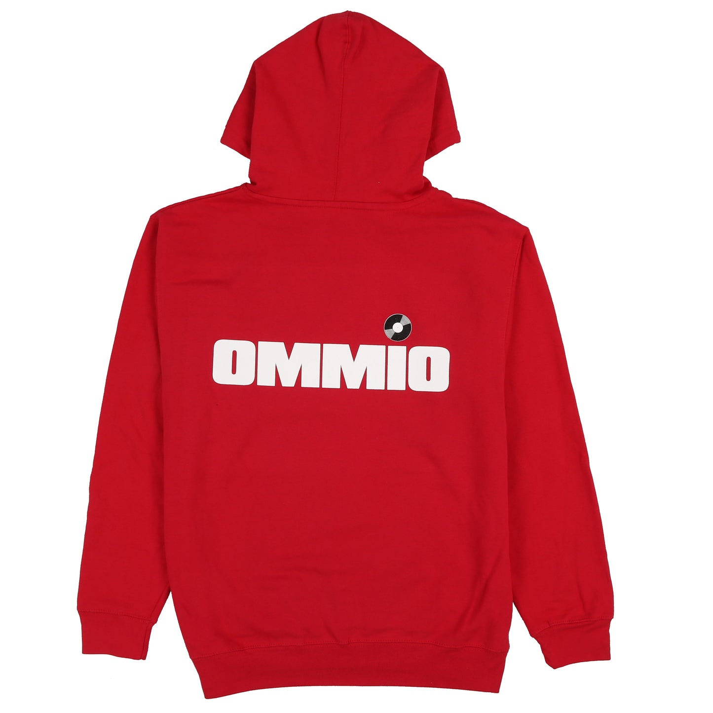 OMMIO LOGO HOODIE // RED