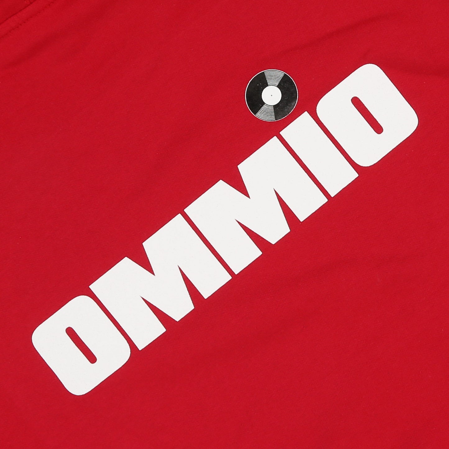 OMMIO LOGO HOODIE // RED