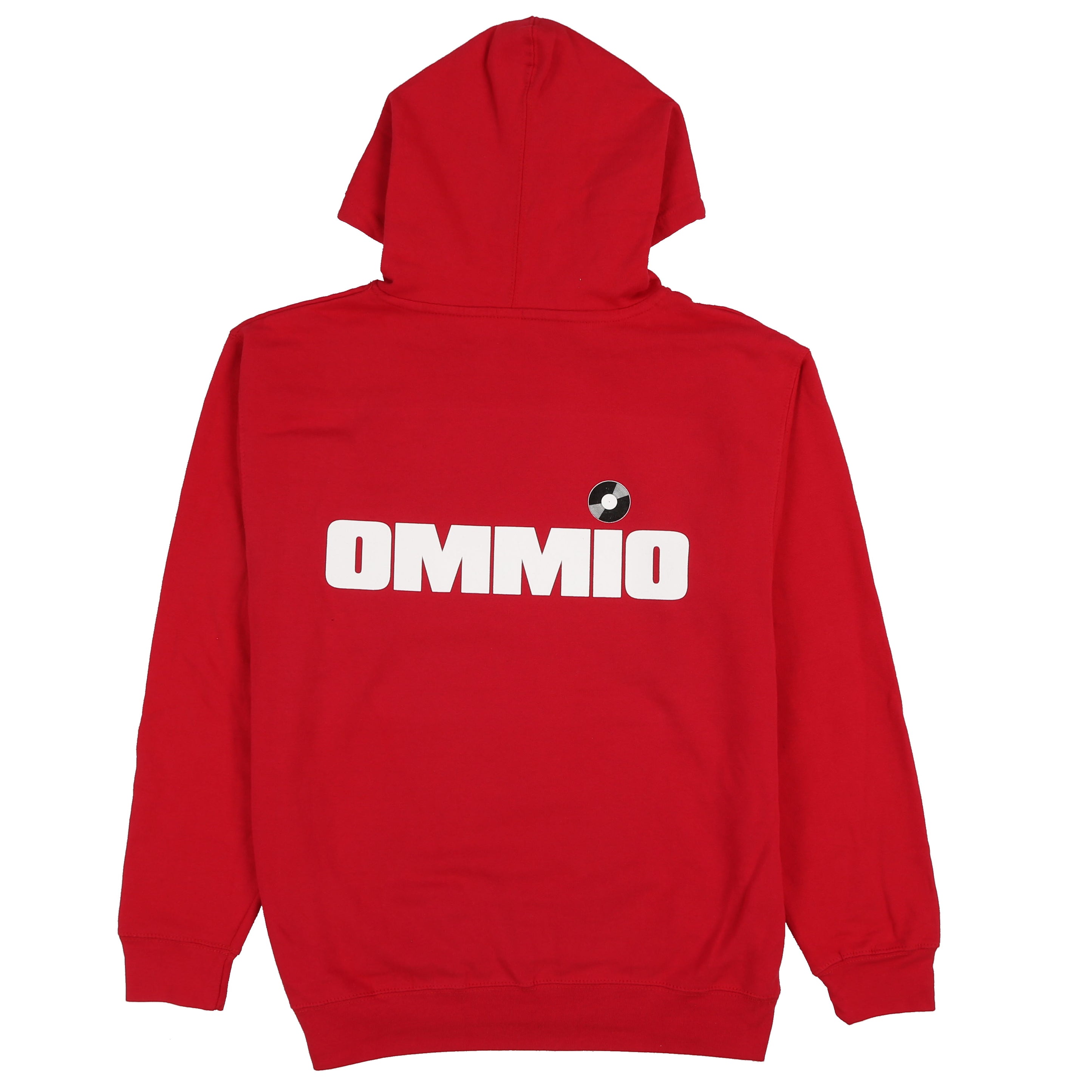 OMMIO LOGO HOODIE // RED – Ommio